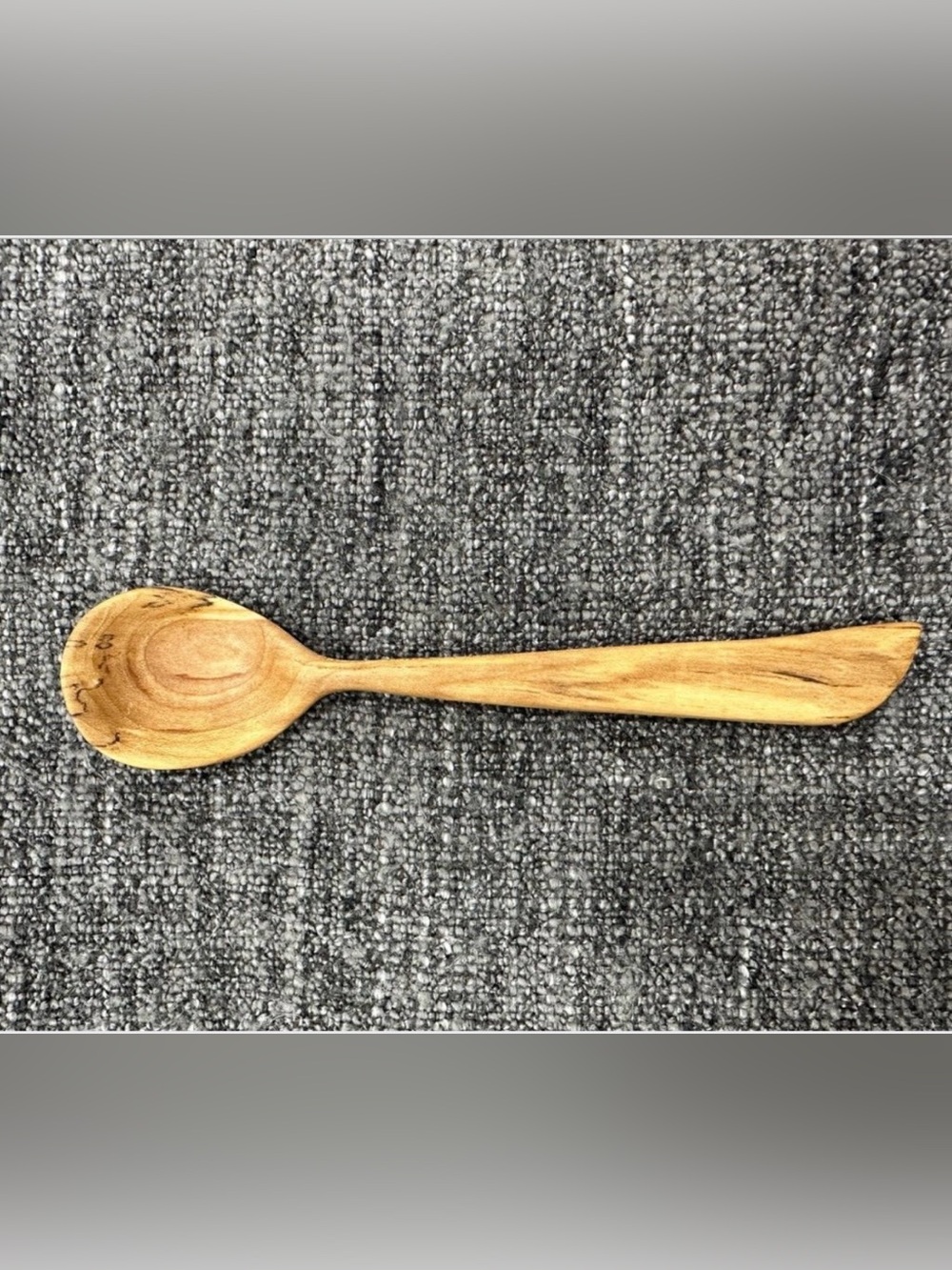 Hand carved wooden spoon • handmade